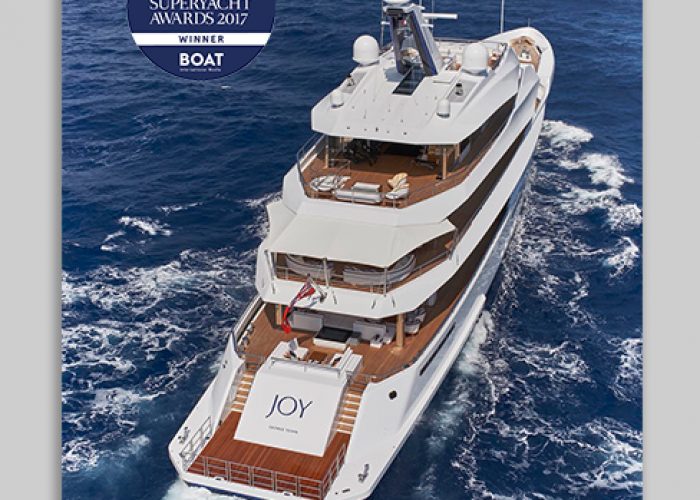 Joy Wins at the World Superyacht Awards