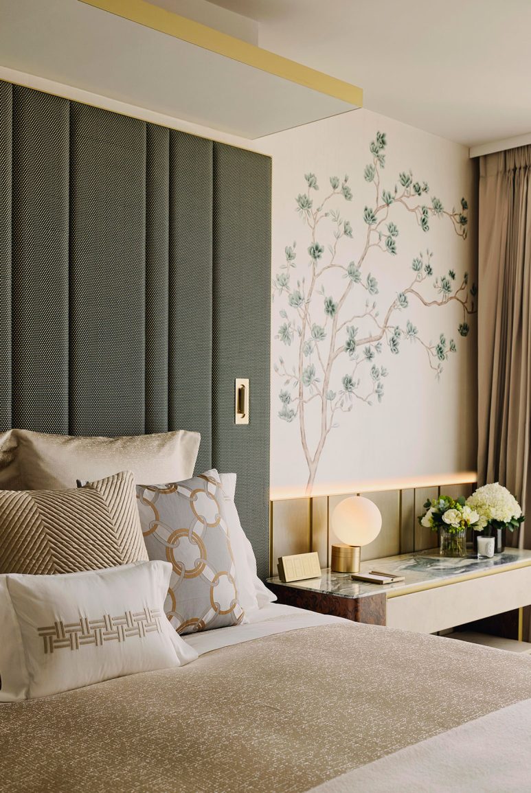 Mayfair Suite inside Mandarin Oriental, Mayfair hotel, with interiors by Studio Indigo