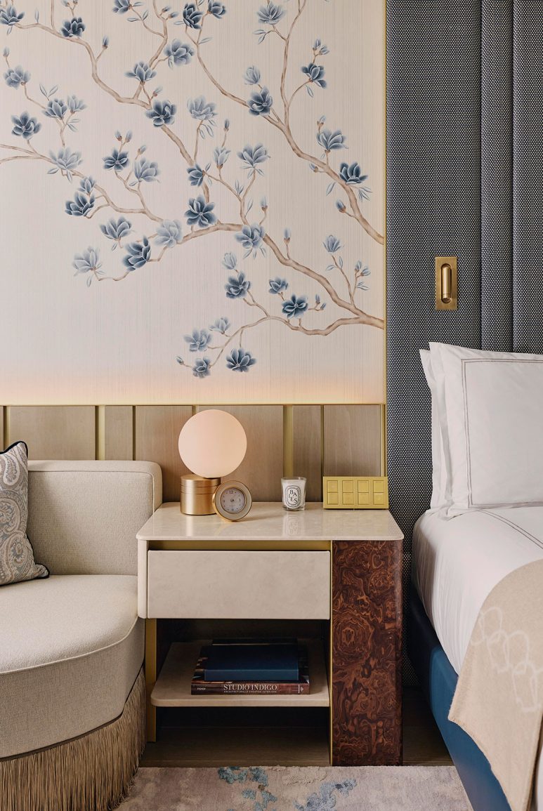 Mayfair Suite inside Mandarin Oriental, Mayfair hotel, with interiors by Studio Indigo