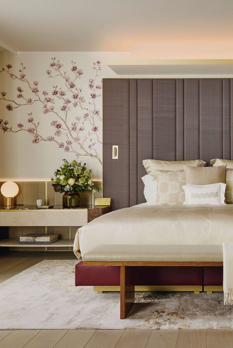 Mayfair Suite inside Mandarin Oriental, Mayfair hotel, with interiors by Studio Indigo