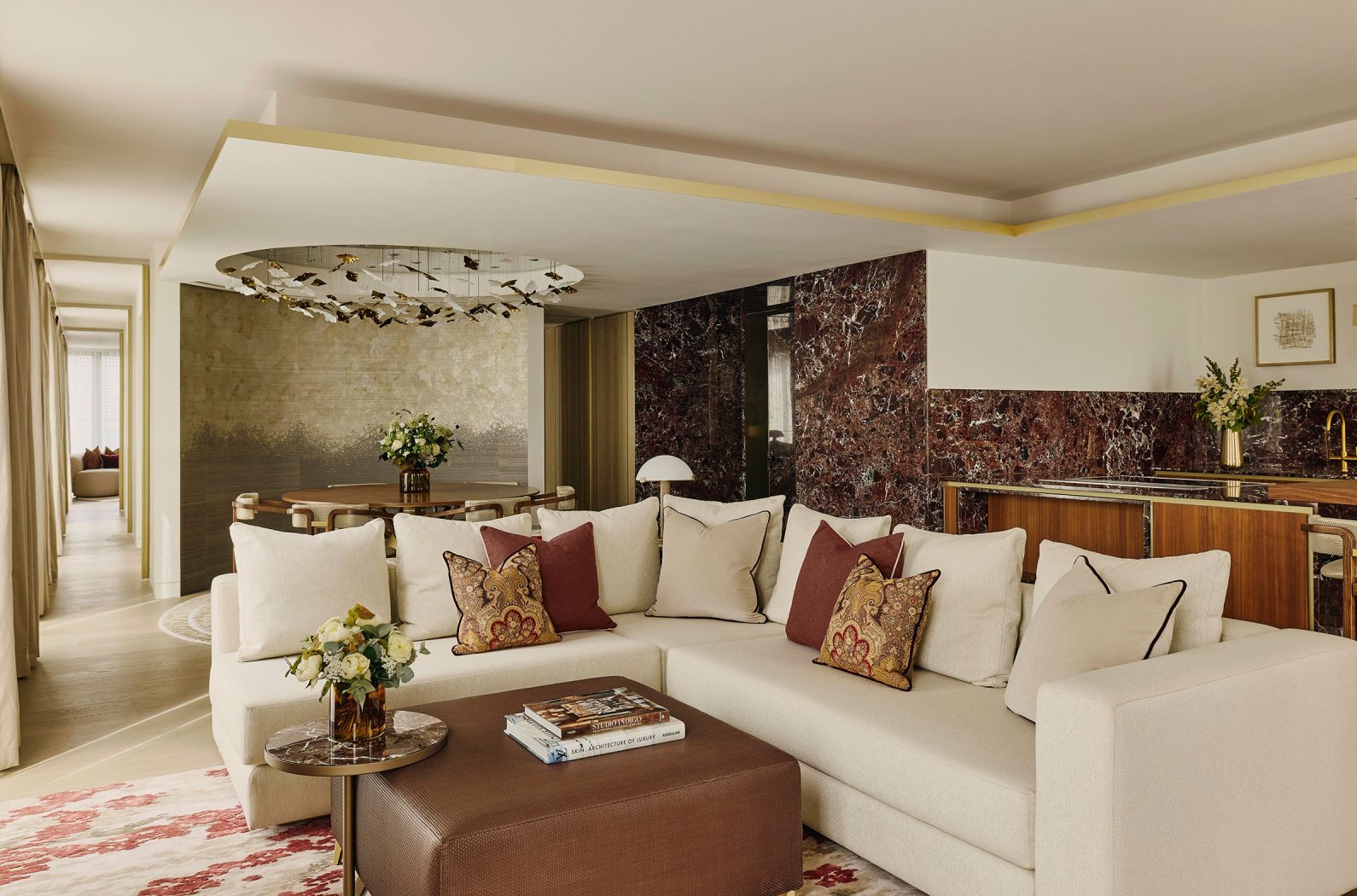 Mayfair Suite inside Mandarin Oriental, Mayfair hotel, with interiors by Studio Indigo