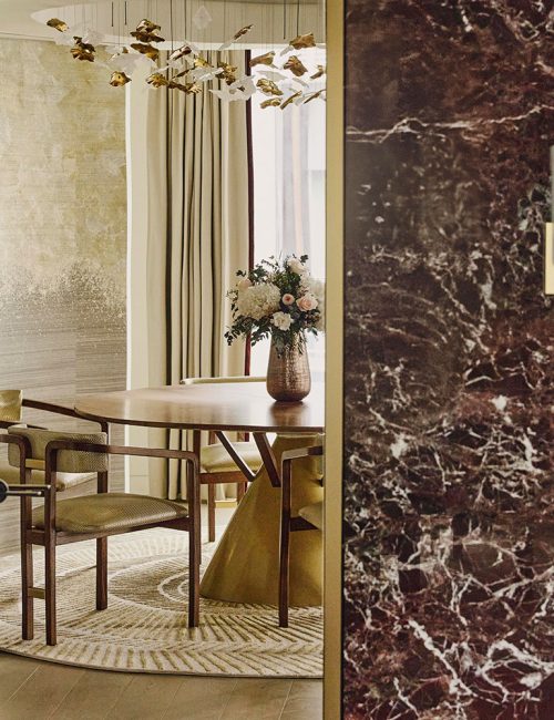 ELLE Decoration x Marmomac: An Exploration of the Use of Marble in Mandarin Oriental Mayfair Hotel