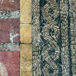 a mix of different patterns on Marbella floor