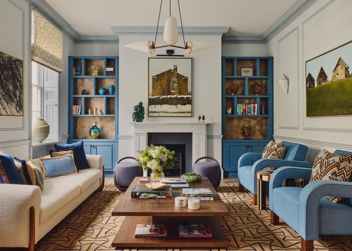 In Quiet Hues of Blue: Designing with Colour