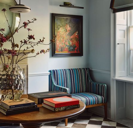 In Quiet Hues of Blue: Designing with Colour