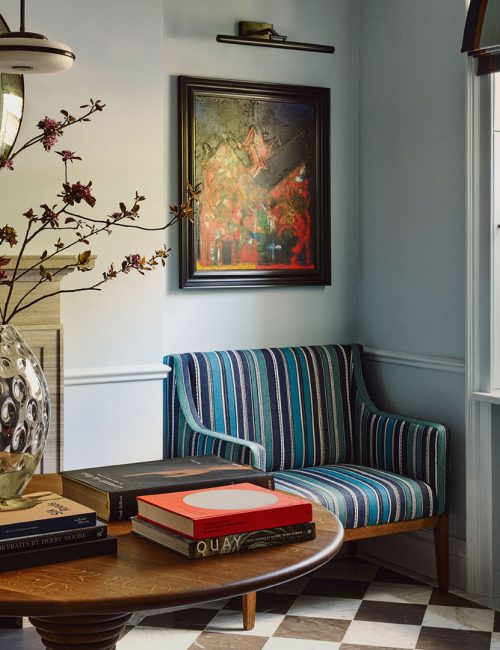 In Quiet Hues of Blue: Designing with Colour